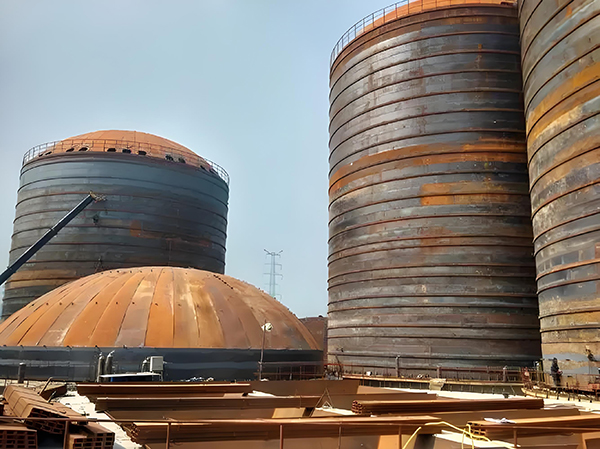 三家镇焦粉钢板仓